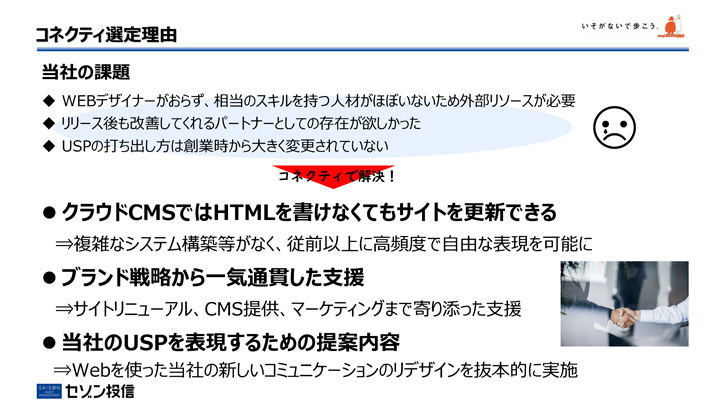 セゾン投信 コネクティの選定理由