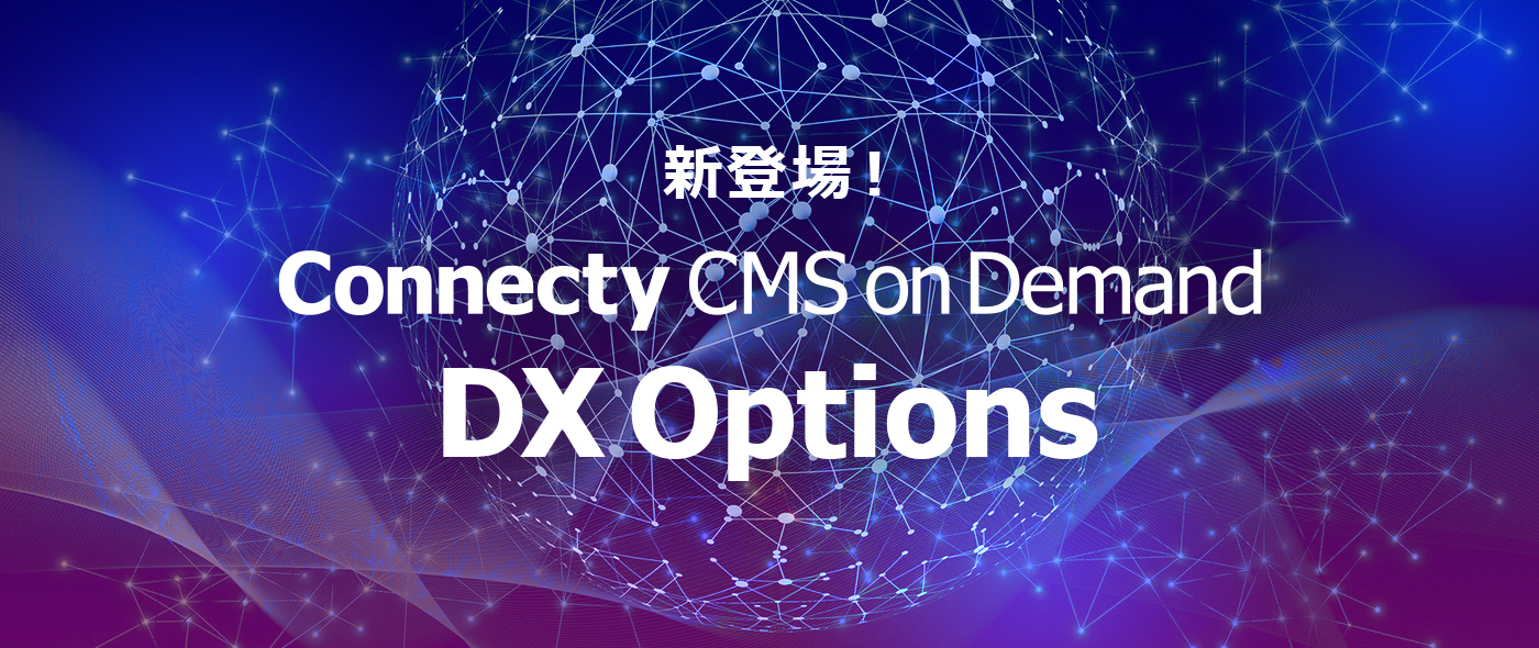 Connecty CMS on Demand  DX Options